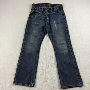 American Eagle Outfitters Original Bootcut Jeans Mens 30x30 Blue Denim Low Rise